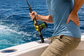Dr. Jason Pirozzolo discussing back pain prevention on boats