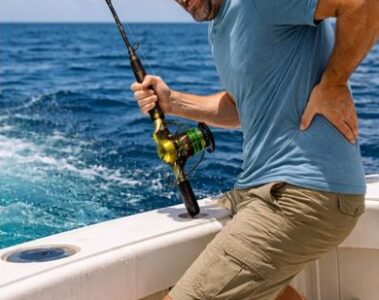 Dr. Jason Pirozzolo discussing back pain prevention on boats